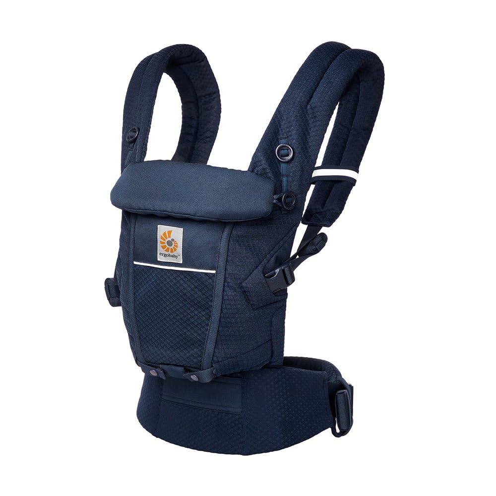 Ergobaby Adapt SoftFlex Mesh baby carrier, 0–4 years, 3 positions, dark blue
