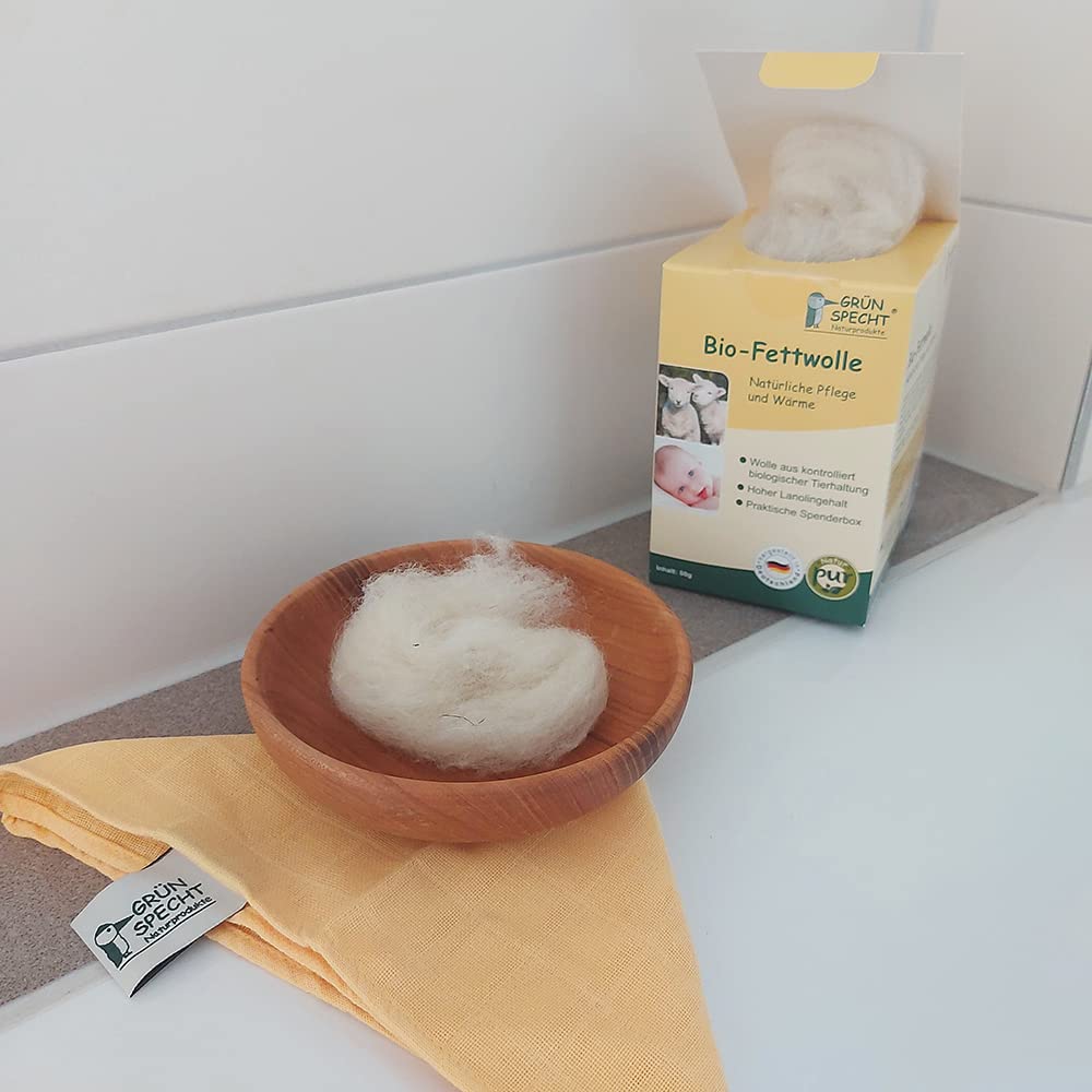 Grünspecht organic fat balm for baby and skin care, 50 g