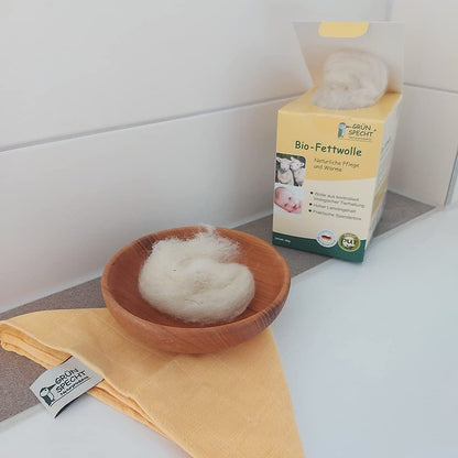 Grünspecht organic fat balm for baby and skin care, 50 g