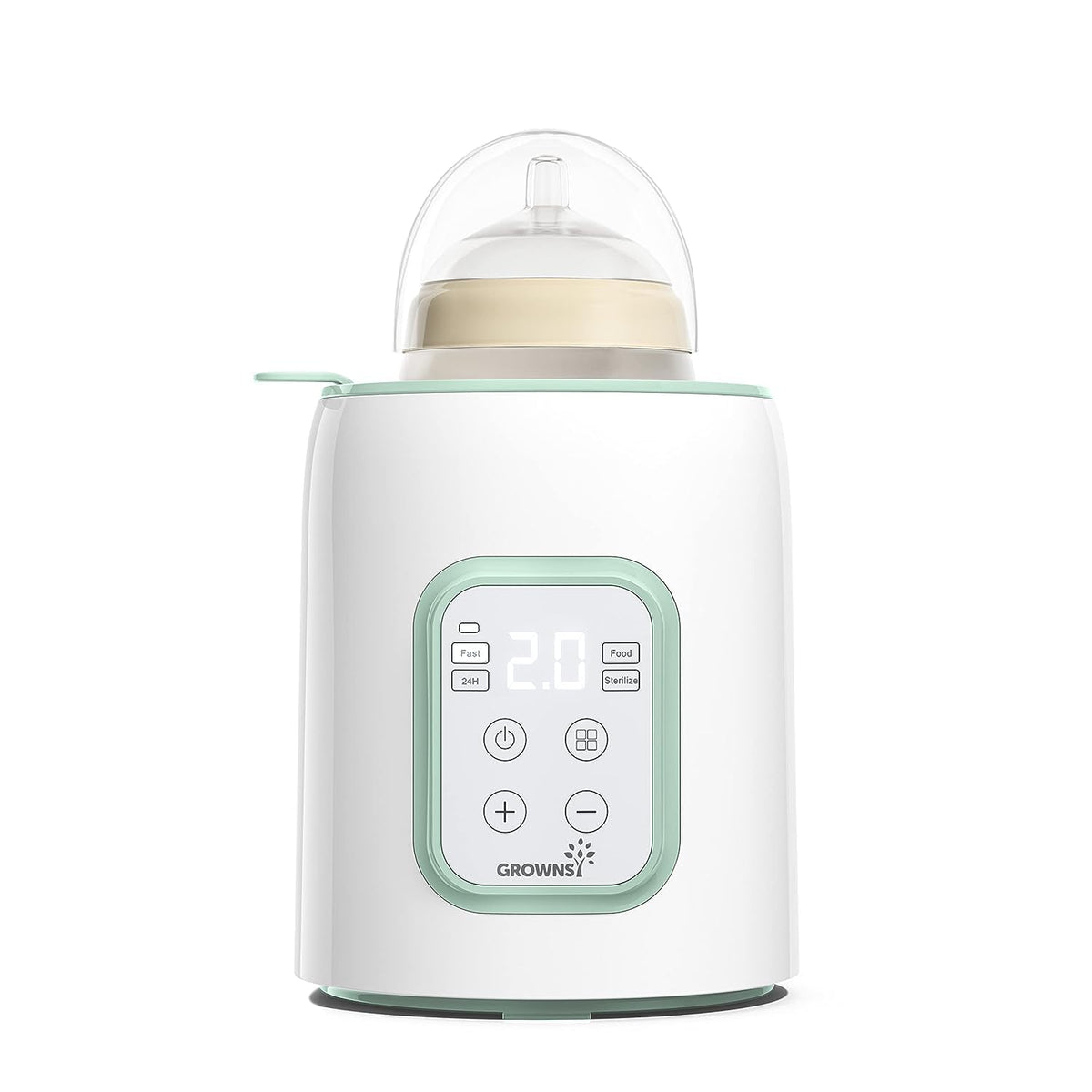 GROWNSY 8-in-1 fast bottle warmer
