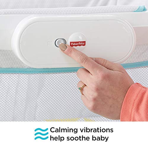 Fisher-Price portable baby crib with vibration