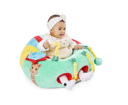 Sophie la girafe 2-in-1 baby chair and play center, multicolored