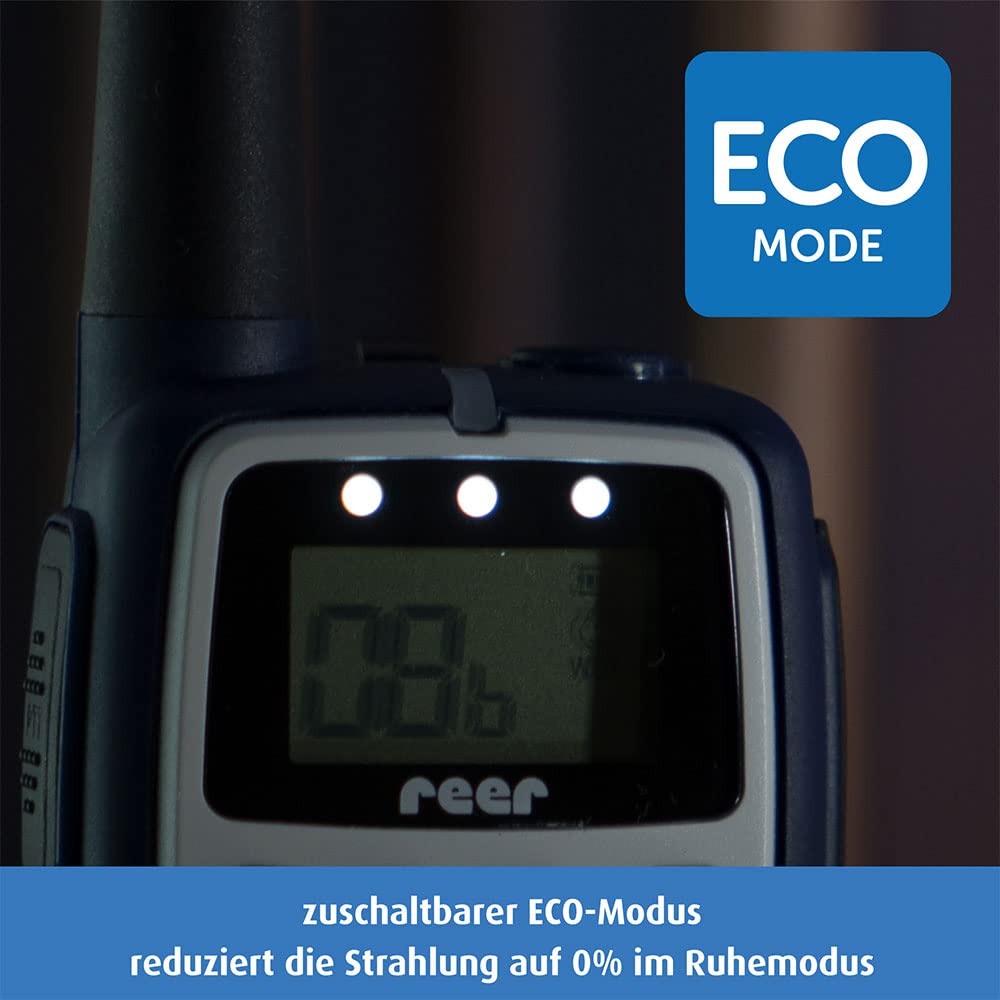 Reer Care&Talk 2in1 baby monitor and radio transmitter, up to 5 km range