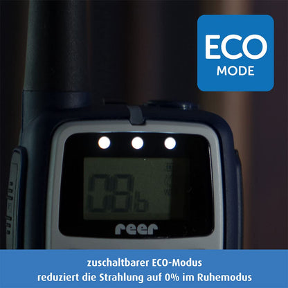 Reer Care&Talk 2in1 baby monitor and radio transmitter, up to 5 km range