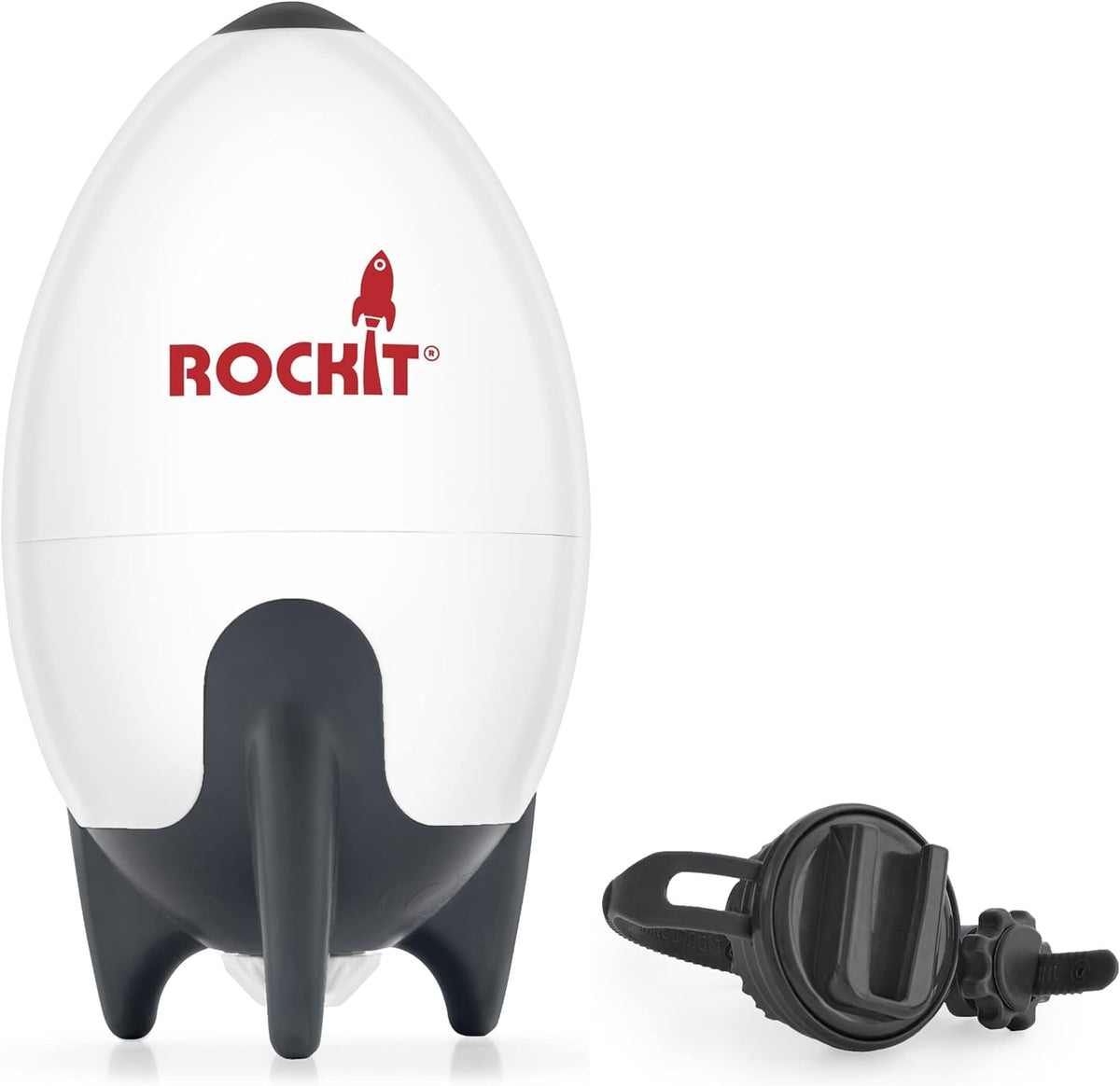 Rockit Rocker USB rechargeable stroller rocker, white