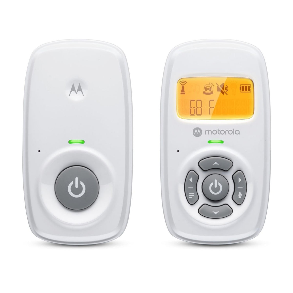 Motorola Nursery AM24 heliga beebimonitor, kahesuunaline suhtlus, DECT-tehnoloogia
