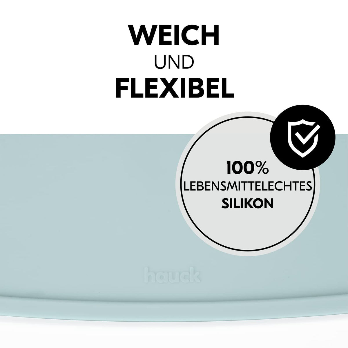 hauck silikoonist lauamatt Alpha Click Tray jaoks, Fox Mint