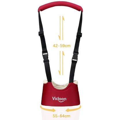 Vicloon baby walking assistant suspenders, red