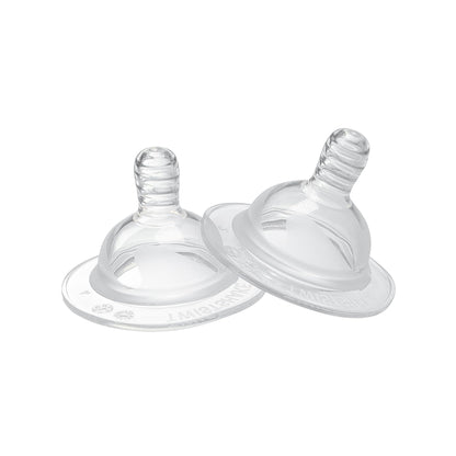 Twistshake lutipudeli lutt Anti-Kolik, suurus L, 2 tk, 4+ kuud, läbipaistev