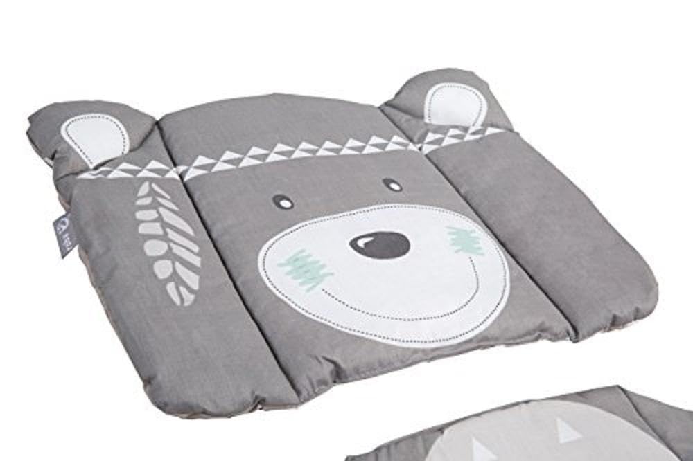 roba Indibär high chair cushion, 2-piece, suitable for step stools