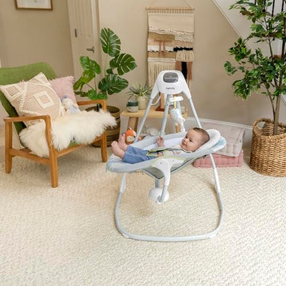 Ingenuity SimpleComfort electric baby swing, 6-speed, music and vibration, Everston
