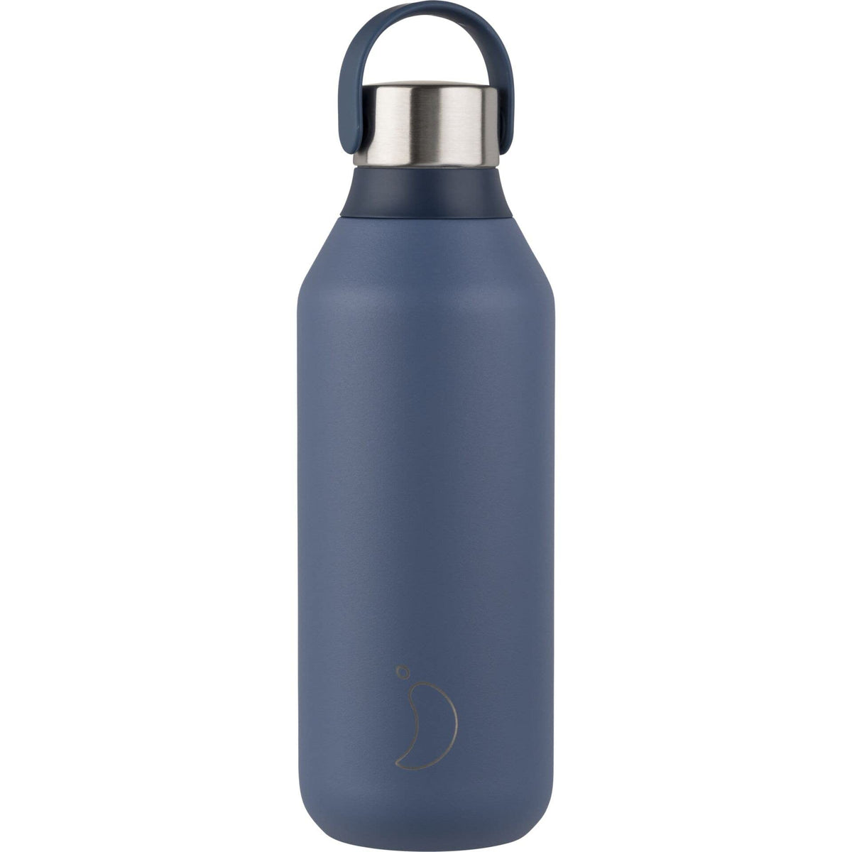 Chilly’s Series 2 thermos bottle, stainless steel, Whale Blue, 500 ml