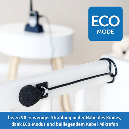 Reer Care&Talk 2in1 baby monitor and radio transmitter, up to 5 km range