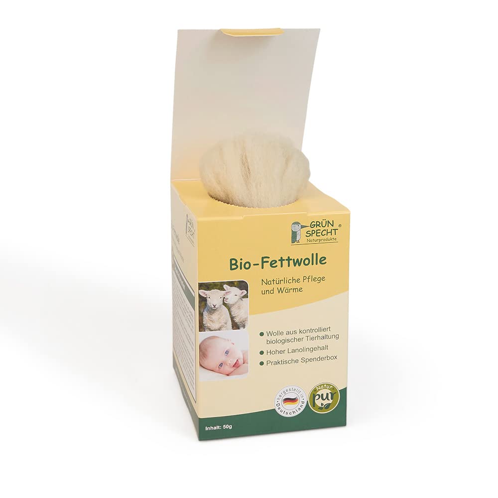 Grünspecht organic fat balm for baby and skin care, 50 g