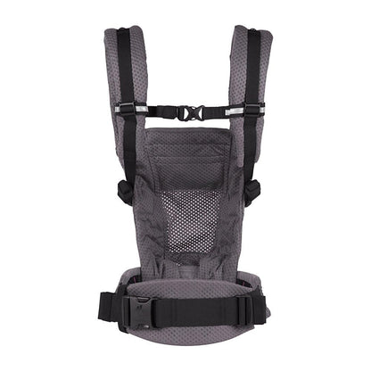 Ergobaby Adapt baby carrier for newborns, 3 carrying positions, SoftFlex Mesh, Graphite Grey