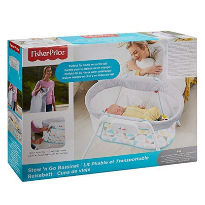 Fisher-Price portable baby crib with vibration