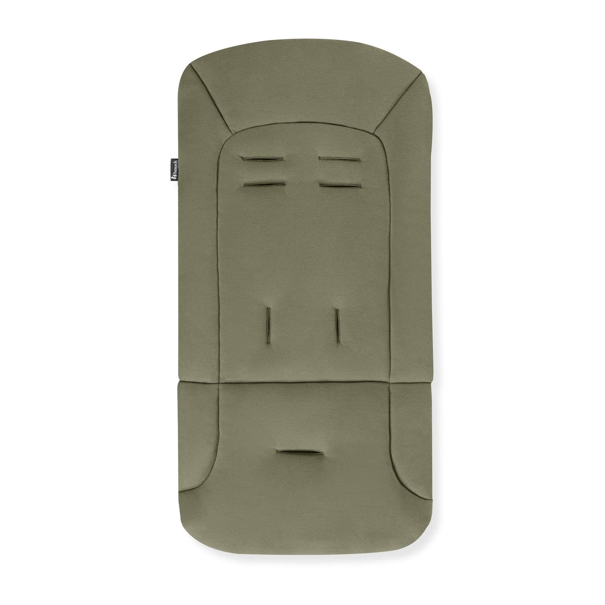 hauck universal stroller seat cushion, olive green