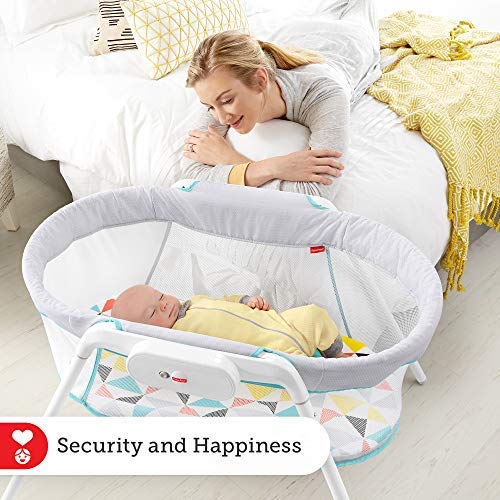 Fisher-Price portable baby crib with vibration