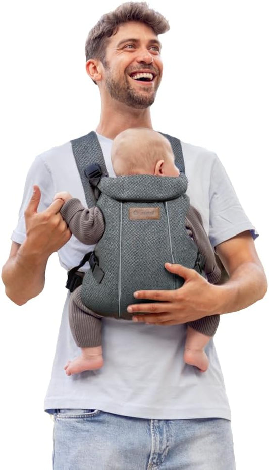 Jané Dual ergonomic baby carrier, 3 carrying positions, gray (3.5–15 kg)