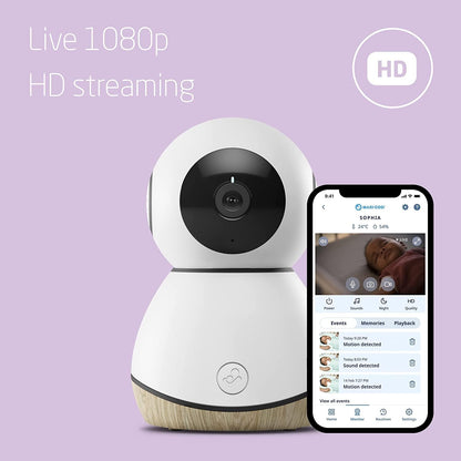 Maxi-Cosi See smart video baby monitor 1080p HD, with Wi-Fi and app control