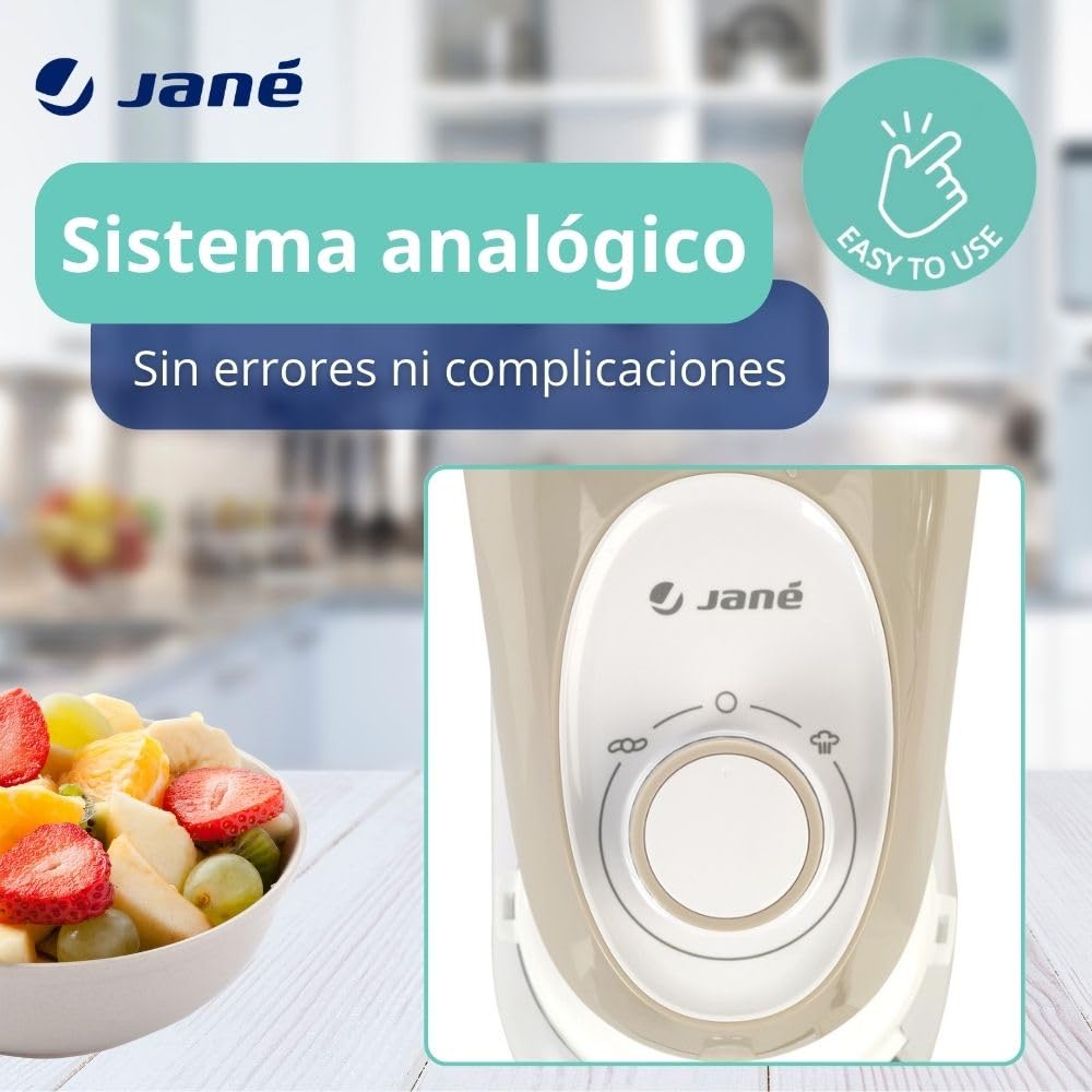 Jané Chefkiss 7-ühes beebitoiduvalmistaja – aurutamine, sulatus, soojendus, steriliseerimine ja automaatne puhastus