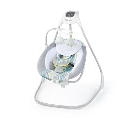 Ingenuity SimpleComfort electric baby swing, 6-speed, music and vibration, Everston