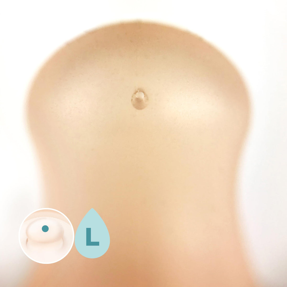 Suavinex Zero Zero spare nipples, L flow, 2 pcs – +6 months, for thick liquids