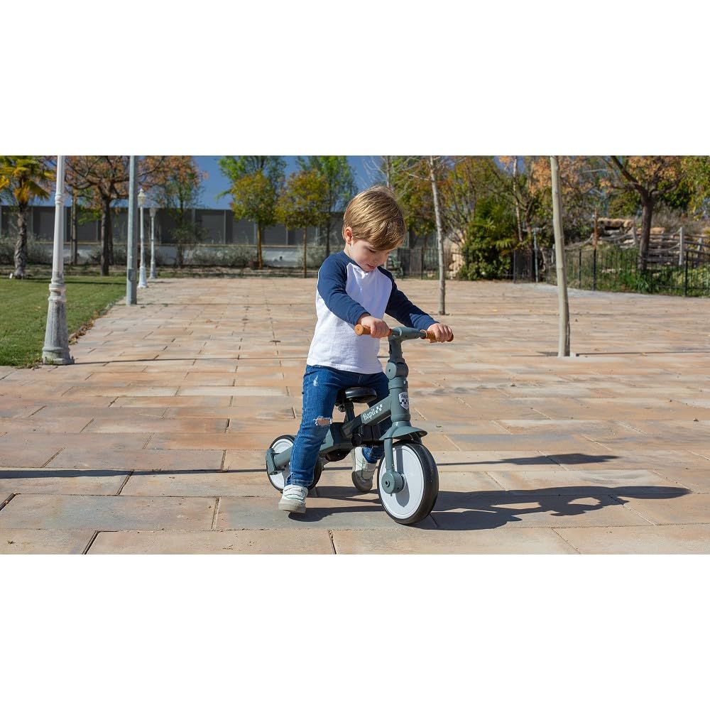Interbaby 5-in-1 evolutionary tricycle, bluish gray