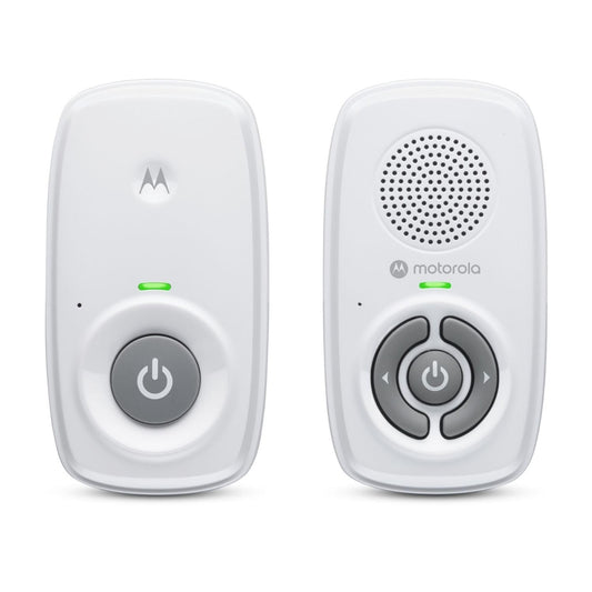 Motorola Nursery AM21 audio baby monitor with DECT technology, white