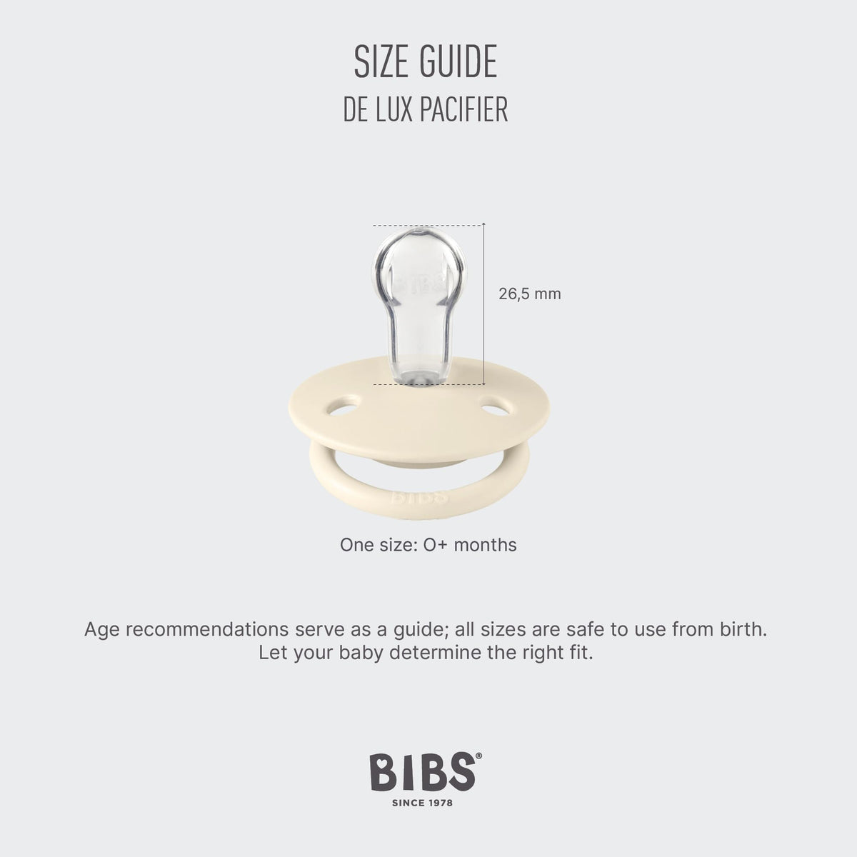 Bibs lutt x Liberty De Lux Eloise Baby Blue, 0+, 2 tk
