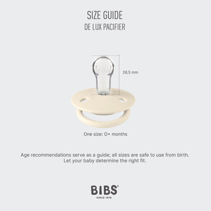 Bibs lutt x Liberty De Lux Eloise Baby Blue, 0+, 2 tk
