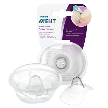 Philips Avent rinnanibukaitsmed SCF153/01, väike suurus 15 mm, 2 tk hoiukarbiga