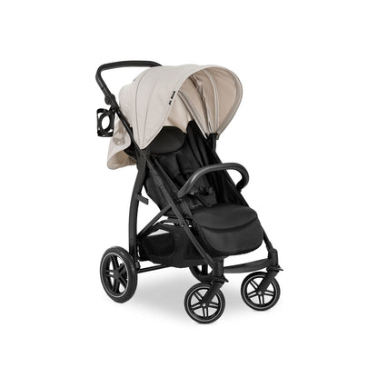 Hauck Rapid 4D lightweight stroller, classic beige, up to 25 kg