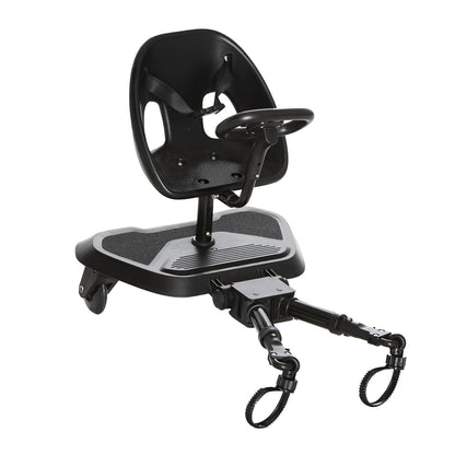 Asalvo Go Seat 2-in-1 universaalne istmega seisulaud, must, 2-5 a, kuni 20 kg