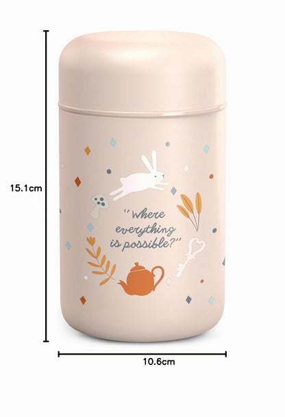 SUAVINEX Wonderland toidutermos beebitoidule 400 ml, roosa (Rose)