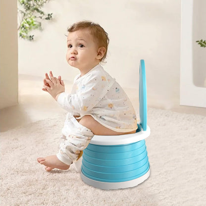 Kokkupandav children's travel pot, blue
