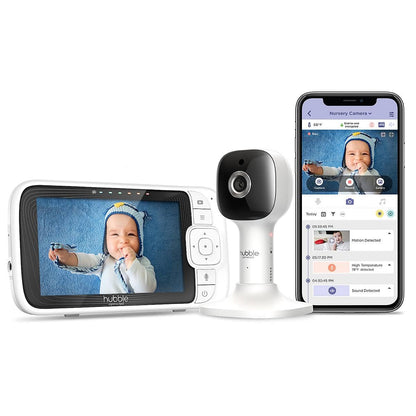 Hubble Connected Nursery Pal Cloud baby monitor WiFi camera with 5-inch screen