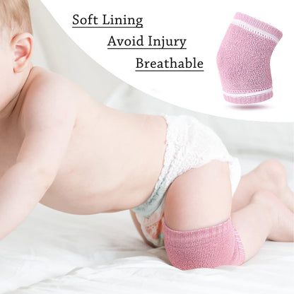 Little World non-slip knee pads for babies, beige