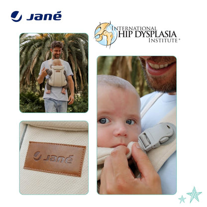 Jané Dual ergonomic baby carrier, 3 carrying positions, gray (3.5–15 kg)