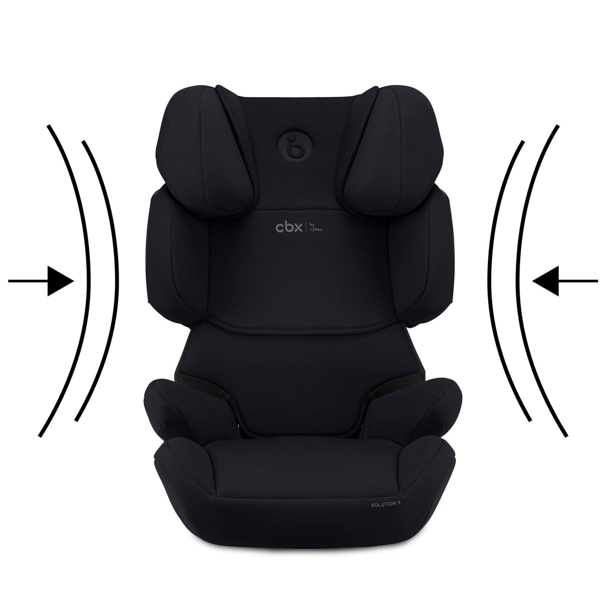 CBX by Cybex Solution X i-Fix turvatool 100–150 cm / 15–36 kg, ISOFIX-iga või ilma, must