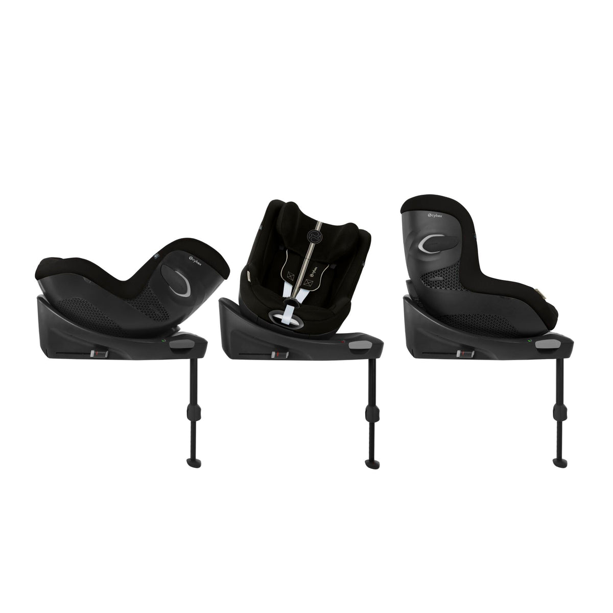 CYBEX Gold Sirona Gi i-Size Plus turvatool koos Base G alusega, 61–105 cm, Moon Black