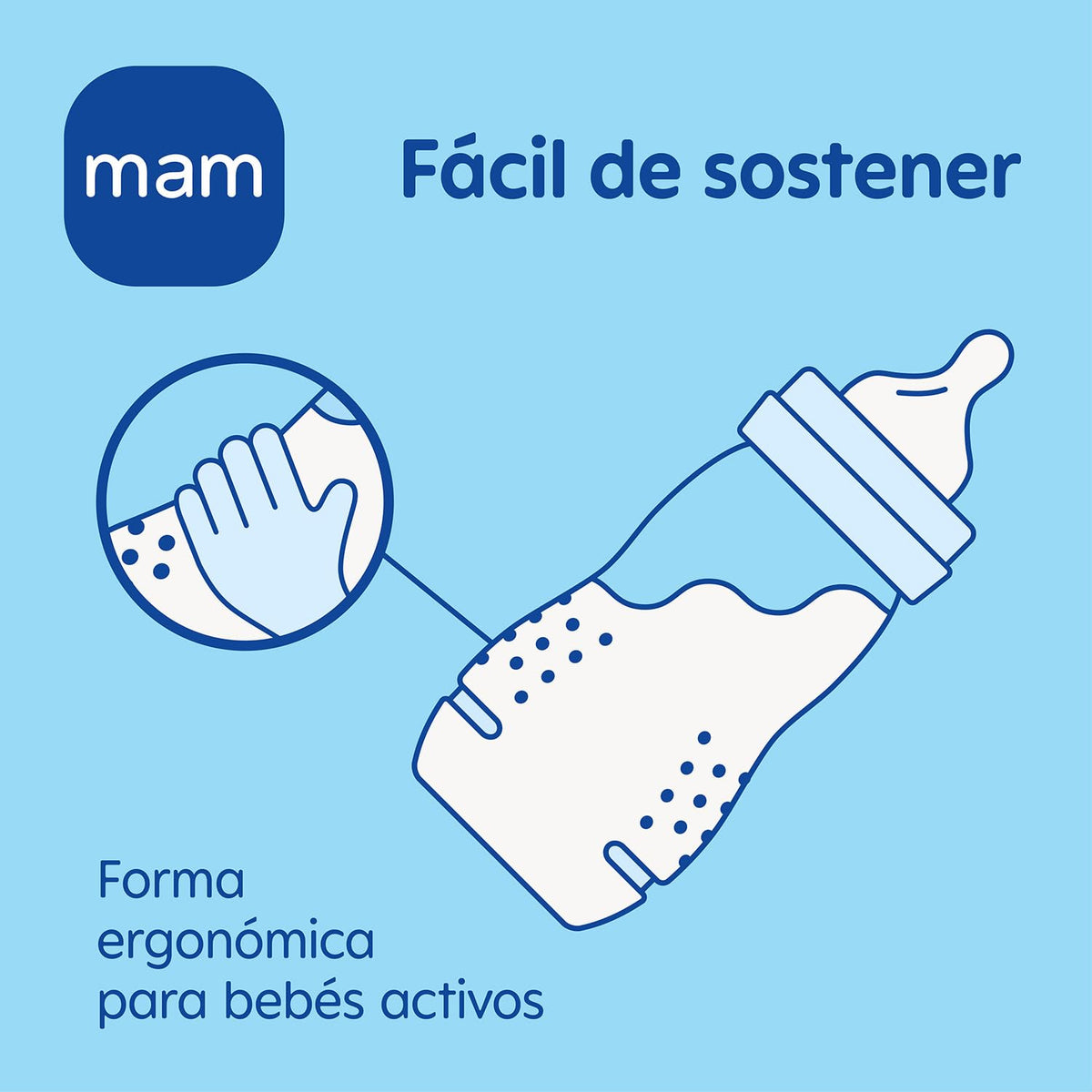 MAM lutipudel Easy Active lilla, 4+k 330 ml, 2 tk