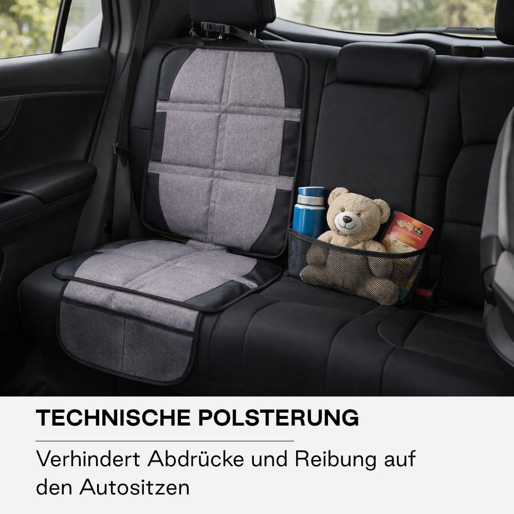 Jané autoistme kaitse turvatooli alla, ISOFIX-iga ühilduv, veekindel ja libisemiskindel, hall