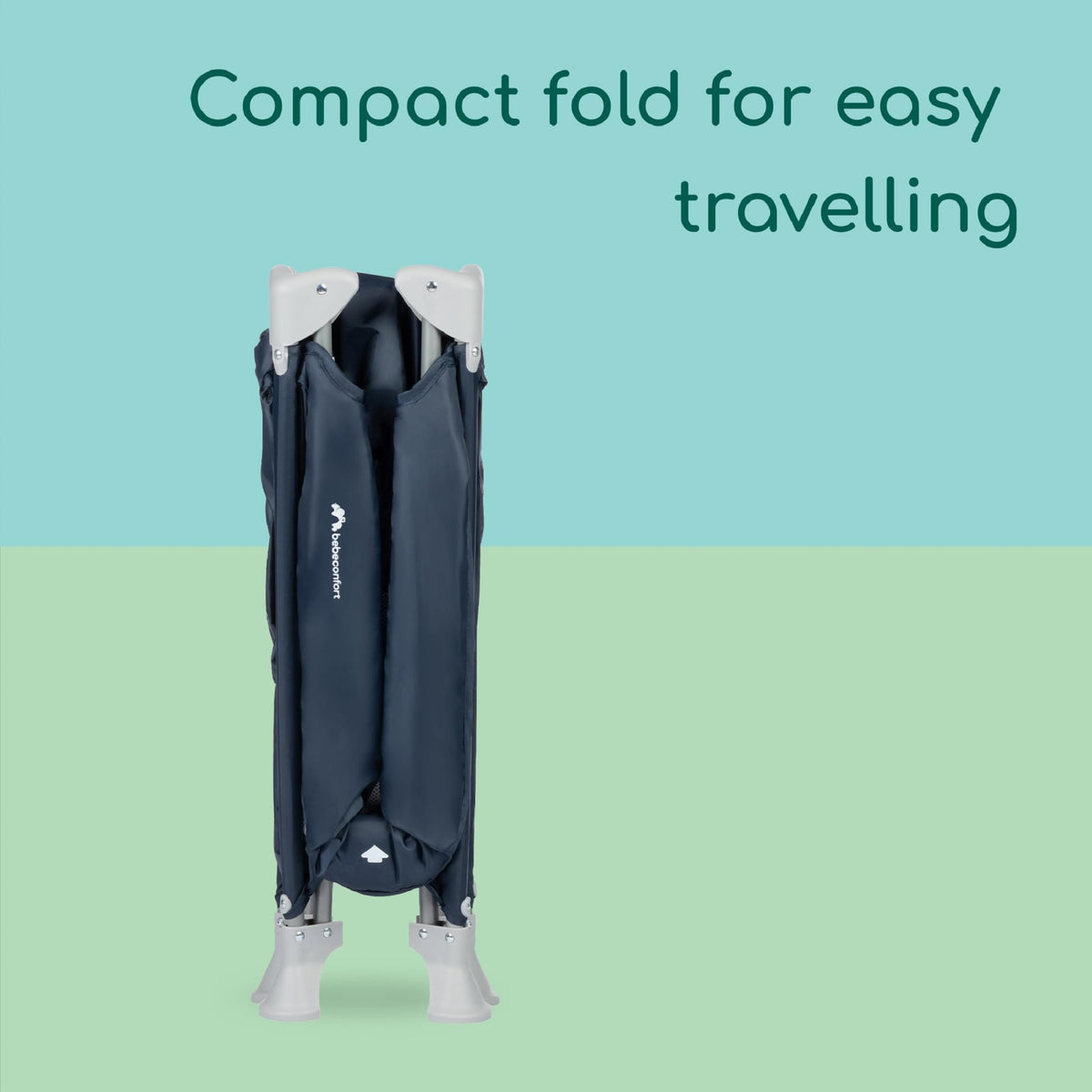 Bebeconfort Soft Dreams travel cot, foldable with mattress, from birth up to 3.5 years