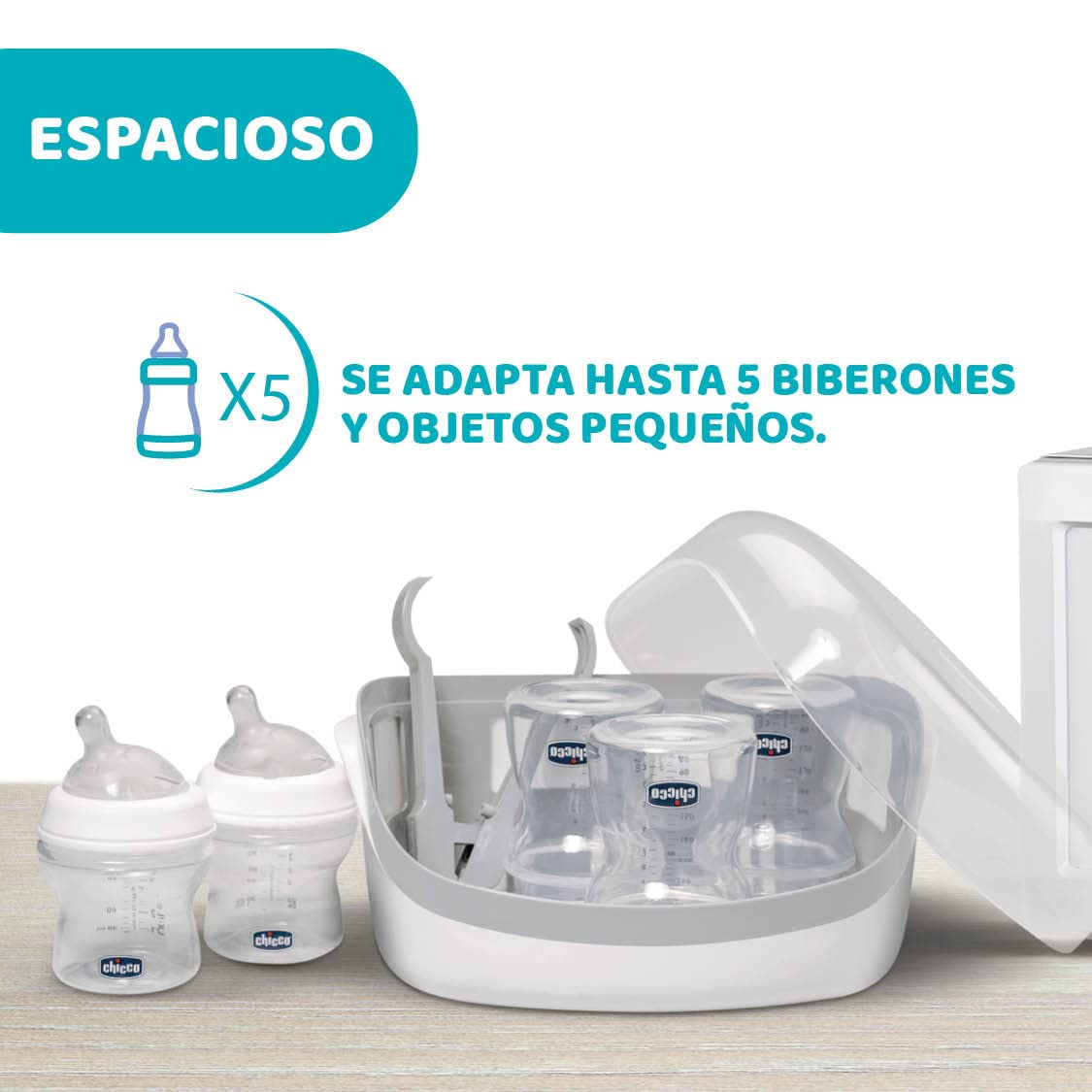 Chicco microwave steam sterilizer for baby accessories