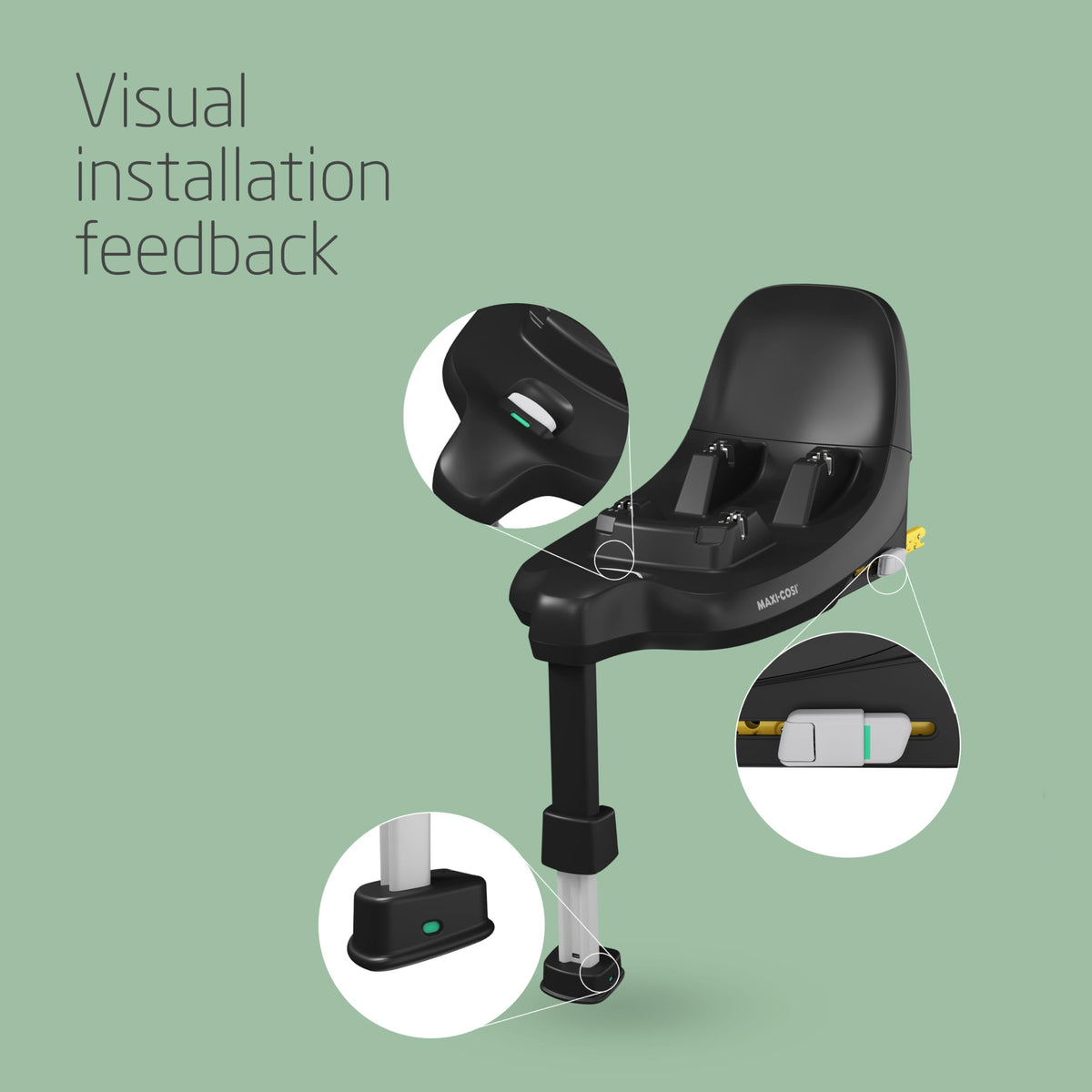 Maxi-Cosi FamilyFix S i-Size ISOFIX base, 0–4 years, black