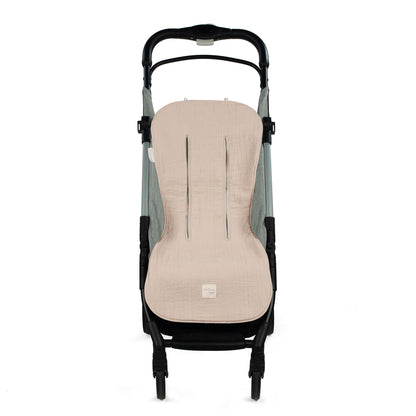Universally stroller seat cover Walking Mum "Apricot"