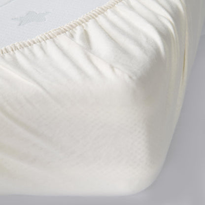 roba kummiga lina Safe Asleep 40 x 90 / 45 x 90, Canadian White