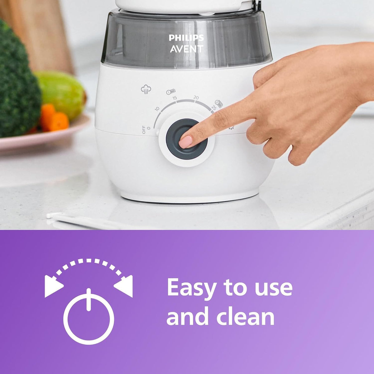 Philips Avent 4-in-1 Steamer and Blender SCF883/01