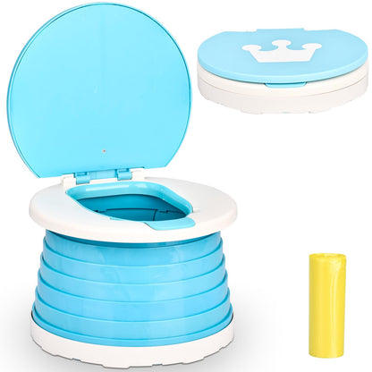 Kokkupandav children's travel pot, blue